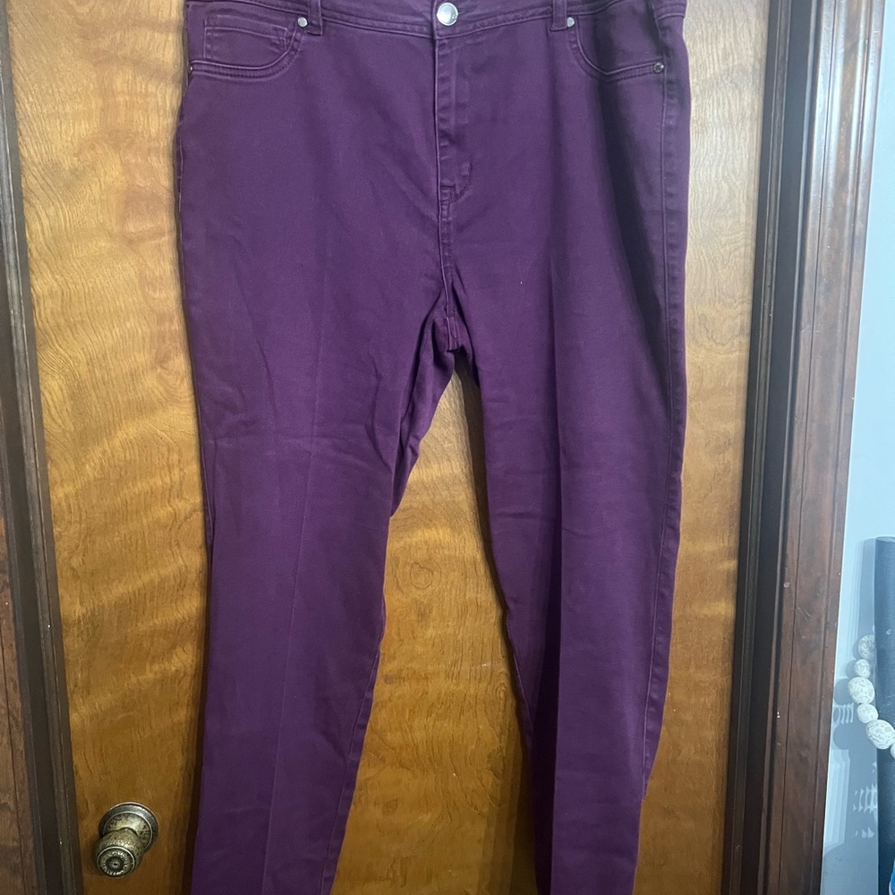Purple pants